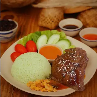Hình ảnh Cơm gà sốt tiêu đen