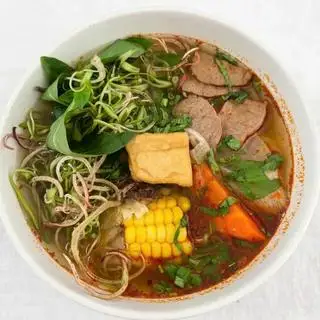 Hình ảnh Bún Huế chay thơm vị sả