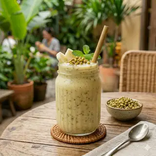 Hình ảnh Sinh tố đậu xanh