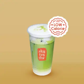 Hình ảnh Latte Thái xanh - low-calorie Thai green latte