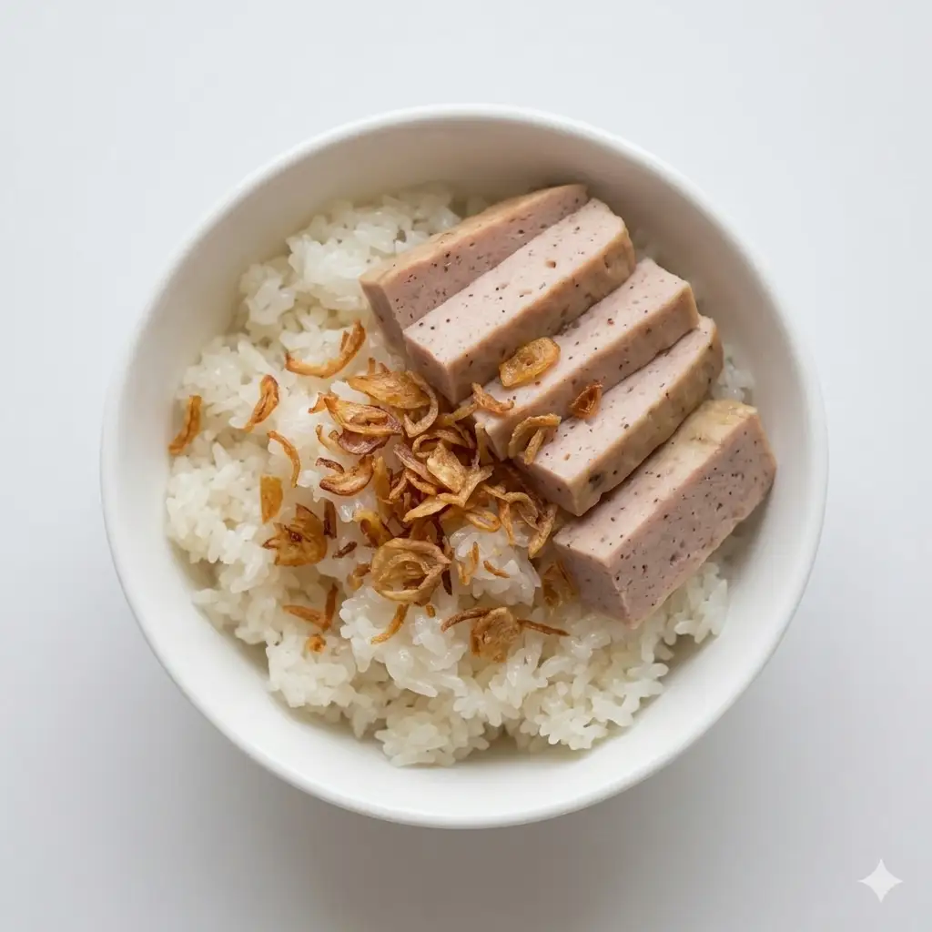 Xôi chả cá sợi  - 30.000 ₫ tại Bánh Mì & Bánh Bao 1993 - Bánh Giò & Xôi - Đường Số 1