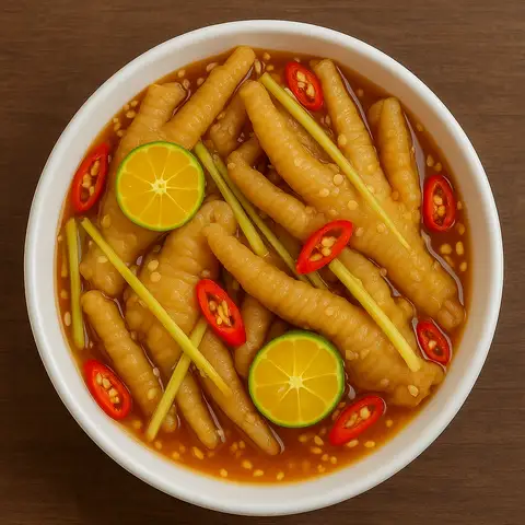 Gặm - Chân Gà Muối Sả Ớt - Nguyễn Thiện Thuật - Ăn vặt gần bạn