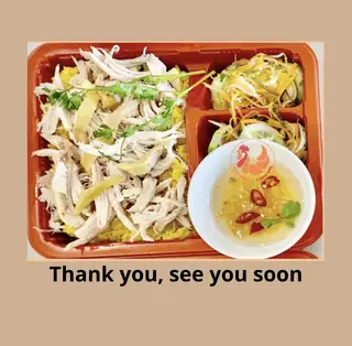 Hình ảnh Cơm gà xé