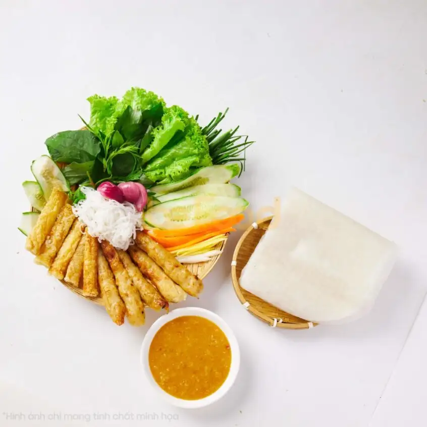 Nem nướng - 55.000 ₫ tại Chả Lụi Lagi & Nem Nướng Rau Rừng Ông Cương - Hồ Xuân Hương
