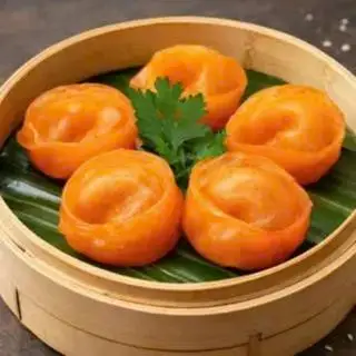 Hình ảnh Dimsum cá hồi hải sản 5 bánh