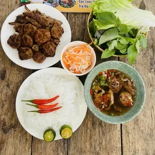 Bún chả đặc biệt - thêm thịt - 79.000 ₫ tại Bún Chả Hà Nội - Đường Số 1