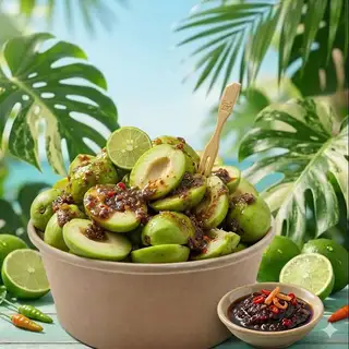 Cóc non mắm ruốc - 35.000 ₫ tại Trái cây tươi cắt sẵn - Noel - Bùi Đình Tuý