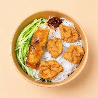 Hình ảnh Bún chả chiên