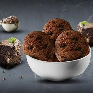 Hình ảnh Kem Sô-Cô-La & Và Bánh Brownie