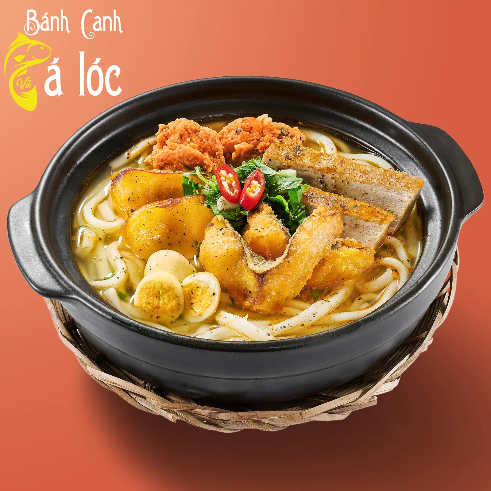 Bánh Canh Thập Cẩm [ Ngập Tràn Topping] - 89.000 ₫ tại Bánh Canh Cá Lóc Vũ - Lê Văn Lương