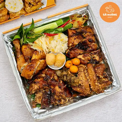 Gà Nướng Cooky - Gà Lên Mâm, Bó Xôi - Vườn Chuối - Cơm/Cơm tấm gần bạn