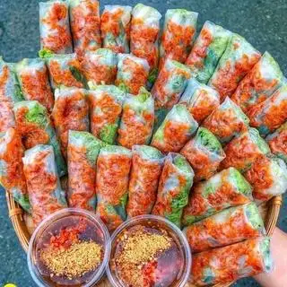 Bò bía 5 cuốn - 45.000 ₫ tại Hồng Bò Bía - Huỳnh Tấn Phát