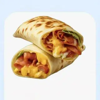Tacos trứng - xúc xích - 43.000 ₫ tại Tacos & Lạp Xưởng Nướng Đá 76 - Đường 48