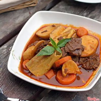 Hủ tiếu bò kho chay - 50.000 ₫ tại Quán Chay Thuận Đức - Lê Văn Lương
