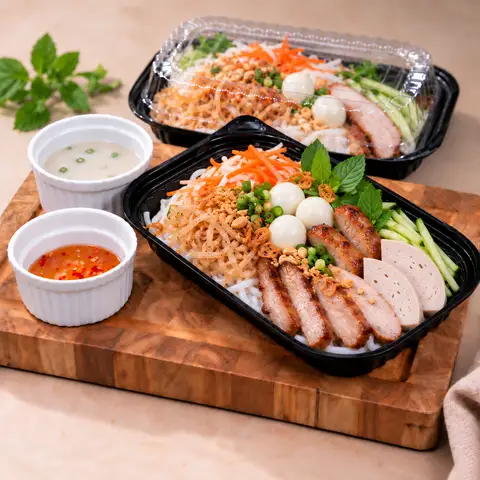 Hình ảnh BẾP CÔ LIÊN - Bánh Tằm Bì - Nguyễn Văn Đậu