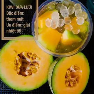 Trà kiwi dưa lưới - 43.000 ₫ tại IzBôn Tea - Nguyễn Thị Minh Khai