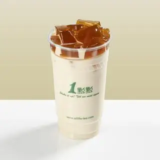 Hình ảnh Lục trà nhài sữa thạch trà M