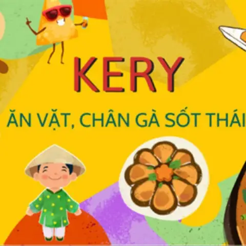 Kery - Chân Gà Sốt Thái - Dân Chủ - Ăn vặt gần bạn