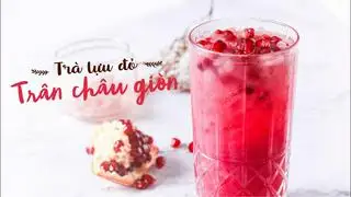 Hình ảnh Trà lựu thạch dừa