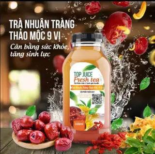 Trà detox nhuận tràng êm ái - 1 chai 330ml - 79.000 ₫ tại Top Juice - Nước ép, Trà & Sữa Hạt Dinh Dưỡng - Đường Số 5