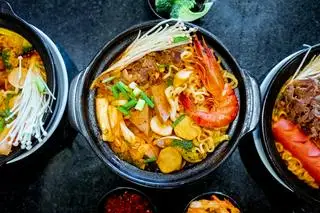Mì kim chi đặc biệt nấu chín - 76.000 ₫ tại Sasin - Mì Cay 7 Cấp Độ Hàn Quốc - Hòa Bình