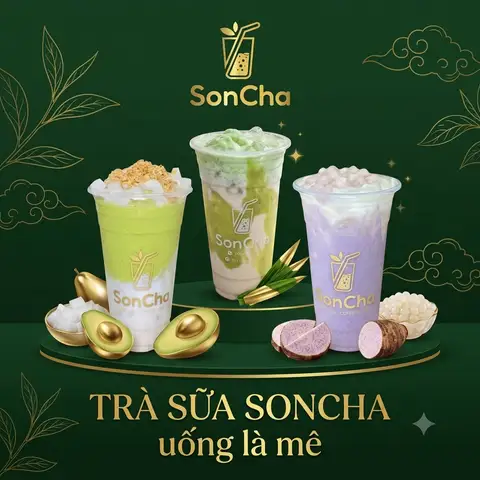 Hình ảnh SonCha - Trà Sữa & Trà Hoa Quả Tươi  - Hồ Linh Quang