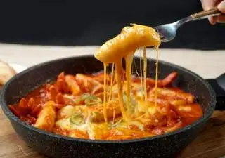 Hình ảnh Tokboki phô mai