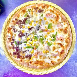 Hình ảnh PIZZA 2 VỊ (Chỉ có bánh VỪA 21cm HOẶC bánh LỚN 26cm)