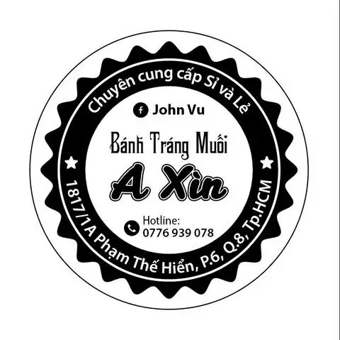 Bánh Tráng Muối A Xìn - Phạm Thế Hiển - Ăn vặt gần bạn