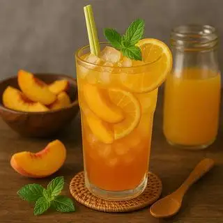 Hình ảnh Trà đào cam sả