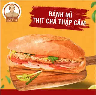 Bánh mì thịt chả thập cẩm - 38.000 ₫ tại Bánh Mì Lão Phù - Đường 38