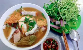 Bún mắm - 55.000 ₫ tại Thủy Tiên - Bún Mắm & Bún Riêu - Chợ Tân Mỹ