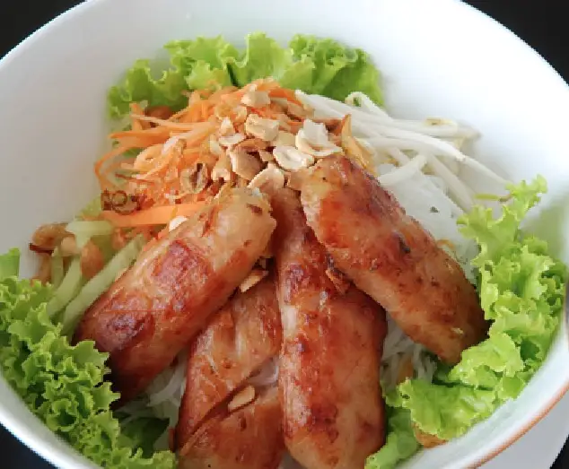 Bún nem nướng - 59.000 ₫ tại Mì Quảng & Bún Nem Nướng A8 - Thành Thái