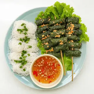 Bún bò lá lốt chay - 55.000 ₫ tại Bếp Chay An An - Nam Kỳ Khởi Nghĩa