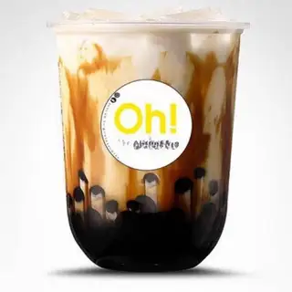 Sữa tươi trân châu đường đen - 25.000 ₫ tại  Oh Tea - Trà Sữa & Bánh Tráng - Nguyễn Thượng Hiền