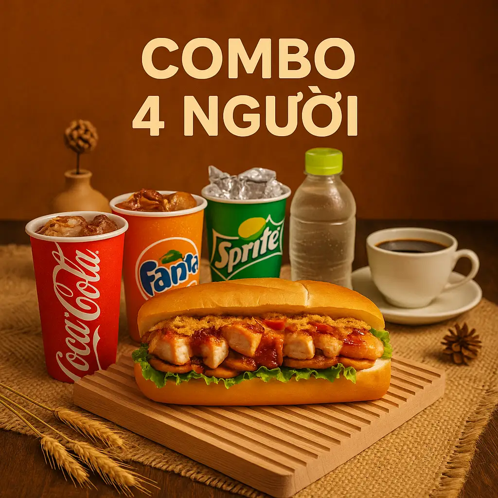 Hình ảnh Combo 4 Người