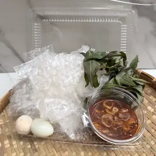 Bánh tráng chấm - 30.000 ₫ tại Doni Ăn Vặt - Bánh Tráng Ngon & Trà Thơm - Cao Thắng