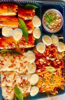 Hình ảnh Combo 3 món bánh tráng trộn+ 1 trà chanh