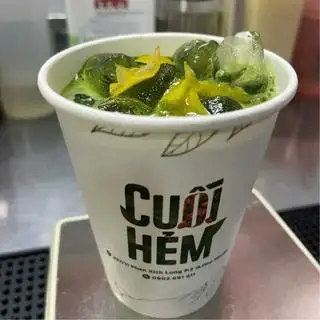 Matcha chanh vàng - 45.000 ₫ tại Cuối Hẻm - Cà Phê, Trà Sữa & Trà Trái Cây - Phan Xích Long
