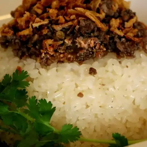 Hình ảnh Xôi chim - Chim cút băm