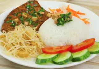 Cơm sườn bì - 55.000 ₫ tại Cơm Tấm Bà Ba - Trần Xuân Soạn
