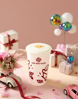 Hình ảnh Hạt gạo làng ta - hồng trà kem gạo rang