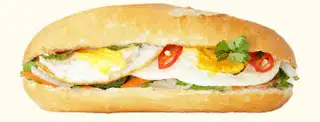ốp la 2 trứng - 20.000 ₫ tại Bánh Mì Chả Cá Tuyết Mai - Dương Bá Trạc
