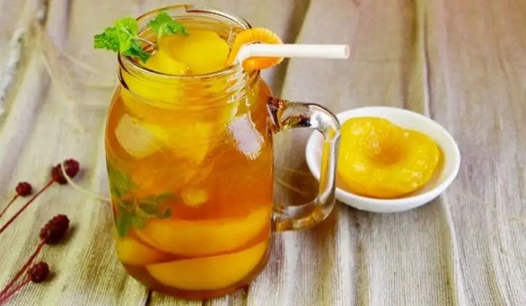 Trà đào miếng - 25.000 ₫ tại A Mạnh Trà Đào Dằm - Ngô Thị Thu Minh