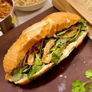 Sườn chả chà bông pate chay - 30.000 ₫ tại Bánh Mì Chay Minh Hiếu Vegan - Hàn Mặc Tử