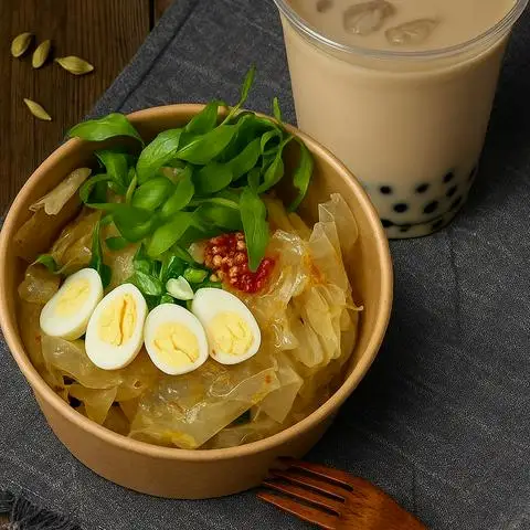 Tiệm Nhỏ Chin Chin - Trà Sữa & Bánh Tráng Trộn - Sư Vạn Hạnh - Ăn vặt gần bạn