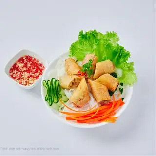 Bún chả giò chay - 25.000 ₫ tại Quán Cơm Chay Hoa Sen - Mai Văn Vĩnh