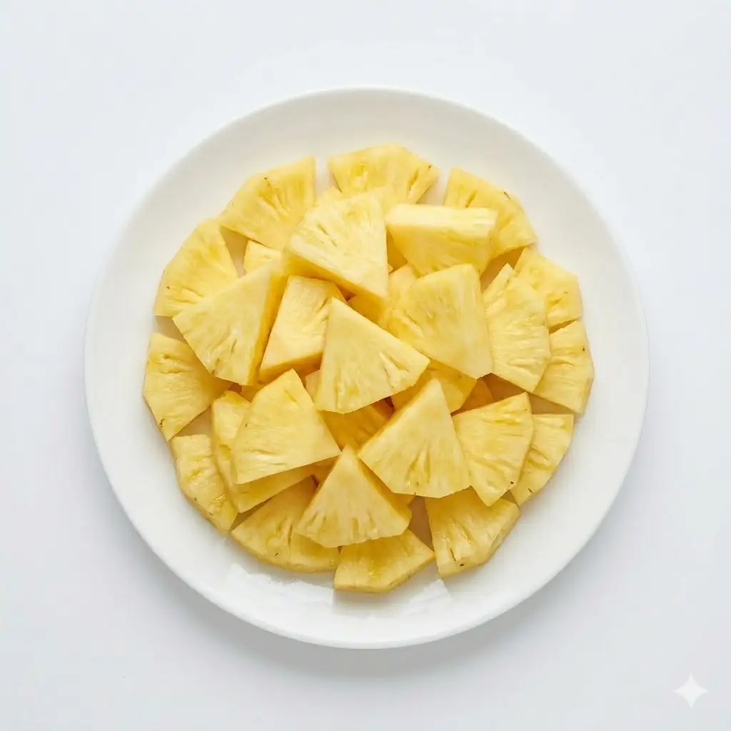 Thơm chín ngọt hộp 400g kèm 1 bịch muối nhỏ - 75.000 ₫ tại Bánh Canh Huyện Bình Minh Nhà Thư Vy - Tân Mỹ