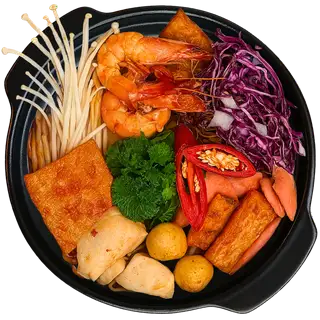 Hình ảnh Mì cay trộn hải sản