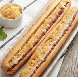 Hình ảnh Bánh mì que kèm chà bông - 10 chiếc